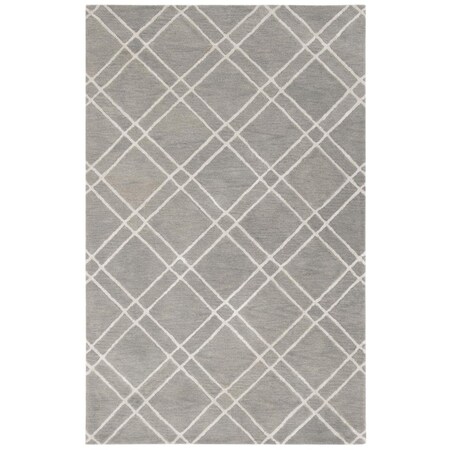 Safavieh 3 x 5 ft. Himalaya Hand Tufted Area Rug Grey & Silver HIM901G-3